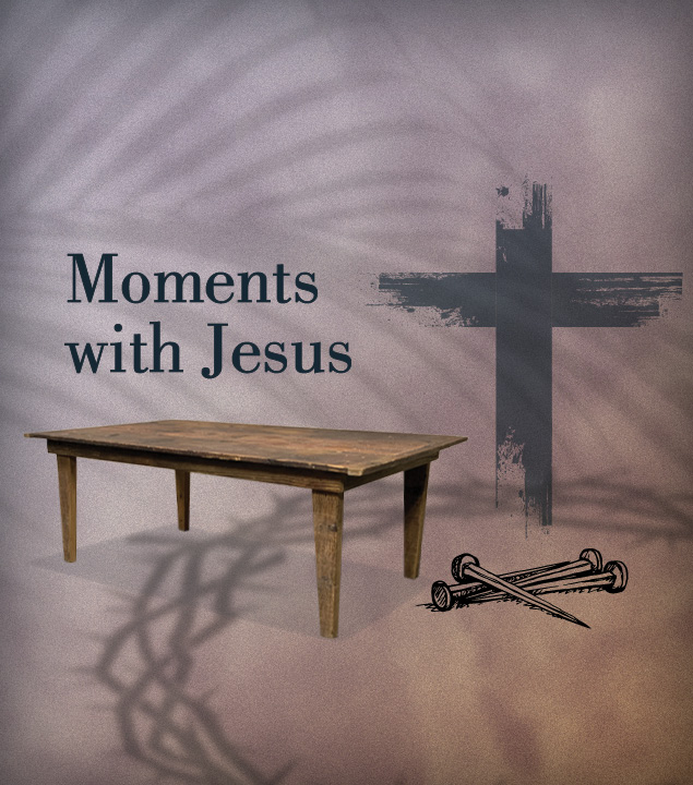 Moment with Jesus
April 6 | 6:00–8:00 p.m.
April 7 | 3:00–6:30 p.m.
Oak Brook & Butterfield
